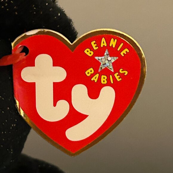 TY BEANIE BABY Haunt The Bear With Tags 2001 Plush 9" - Picture 4 of 7